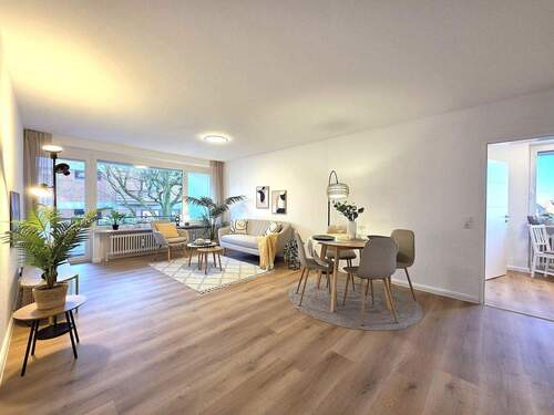 Wohn- / Essbereich - Einziehen & Wohlfühlen: Moderne 4-Zimmer-Wohnung in Toplage!