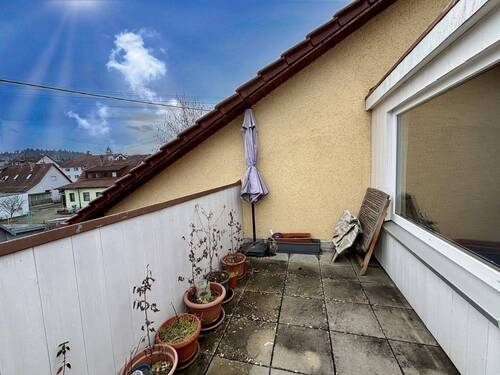 Loggia - Etagenwohnung mit 45,00 m&sup2; in Balingen zum Kaufen