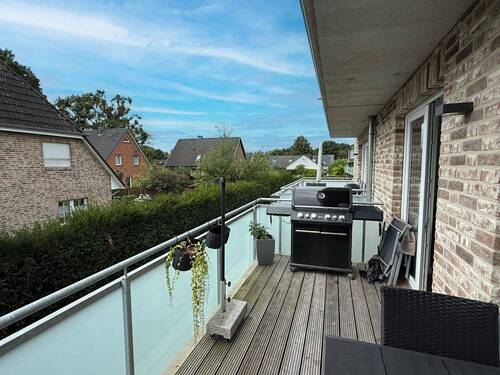 Balkon - 2 Zimmer Etagenwohnung zur Miete in Moorrege