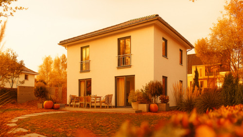 Gartenansicht - Dein eigenes Haus: unkompliziert, energetisch sicher & bezahlbar