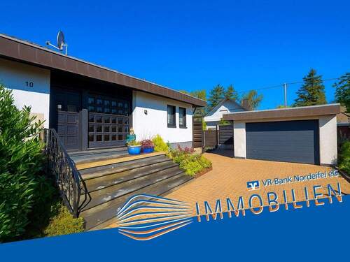 Front_Logo - Bungalow in schöner Ortsrandlage von Steinfeld