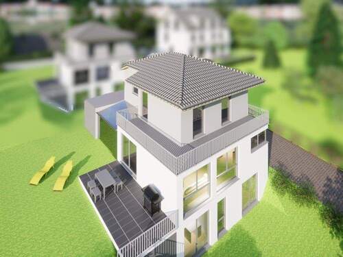 Luftblick - 6 Zimmer Einfamilienhaus in Königstein im Taunus / Schneidhain