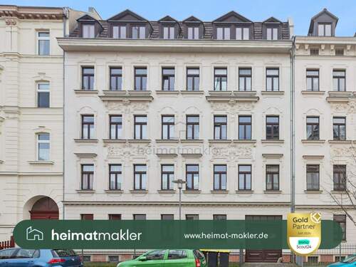 Außenansicht - 2 Zimmer Etagenwohnung zum Kaufen in Leipzig