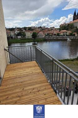 Balkon - 3 Zimmer Etagenwohnung in Meißen