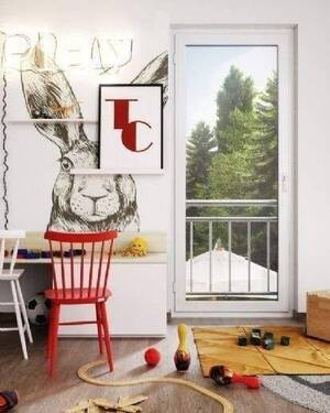 Inklusivausstattung Fenster Metalbrüstung - 