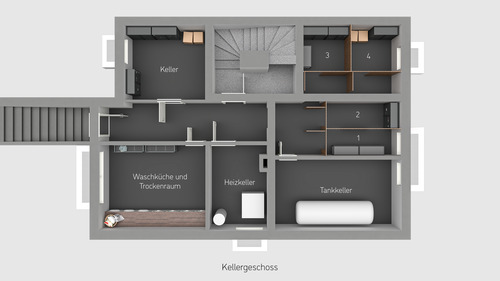 Kellergeschoss - 