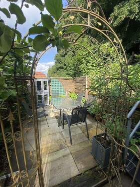 Romantische Außenterrasse - 