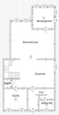 Erdgeschoss nicht maßstabsgetr - 