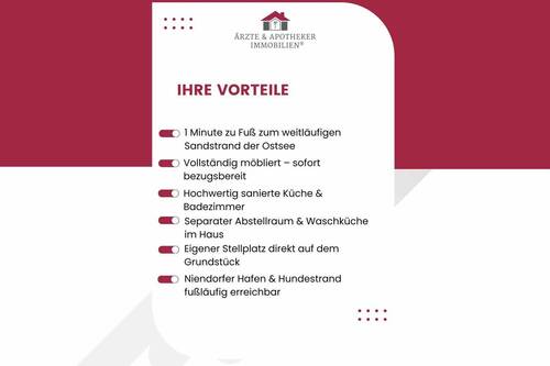 Ihre Vorteile! - 2 Zimmer Etagenwohnung zum Kaufen in Timmendorfer Strand