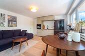 Wohnzimmer - Etagenwohnung mit 39,80 m&sup2; in Timmendorfer Strand zum Kaufen