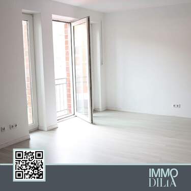 Wohnen_I - PROVISIONSFREI helle unvermietete 1-Zimmer-Wohnung mit neuer Einbauküche