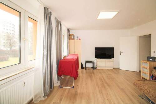 Wohn/Schlafbereich - 1 Zimmer Einfamilienhaus in München