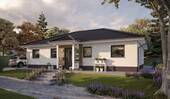 Vordach - Zeitlos schön: Moderner Bungalow mit Wohlfühlfaktor