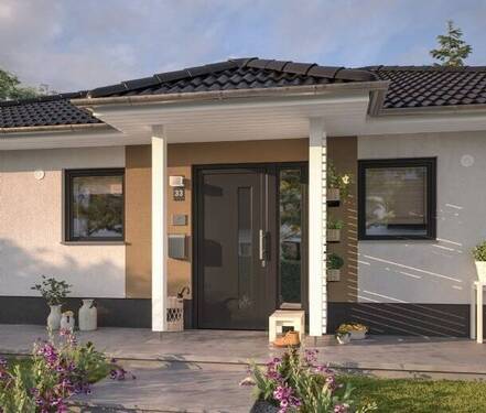 Vordach - 4 Zimmer Bungalow zum Kaufen in Wittstock/Dosse