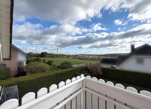 Aussicht vom Balkon - 