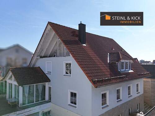 Außenansicht - Großzügiges Einfamilienhaus mit Wintergarten, Kamin & Dachterrasse in Kümmersbruck