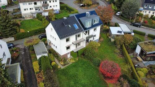 Ansicht Gebäude Garten - Doppelhaushälfte mit 150,00 m&sup2; in Wuppertal zum Kaufen