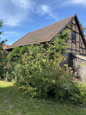 Scheune vom Garten aus - 