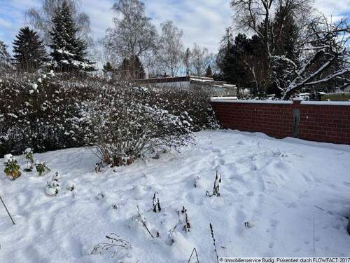 Garten im Winter - 