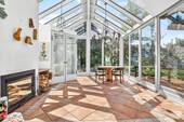 Wintergarten mit Kamin - 