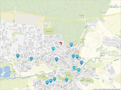 Geolyzer Kartenausschnitt - 