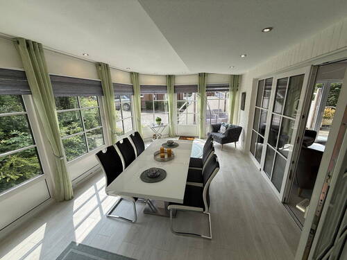 Wintergarten mit Essbereich - 6 Zimmer Etagenwohnung zum Kaufen in Brodersby OT Schönhagen