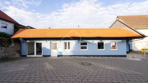 Außenansicht - 5 Zimmer Gewerbeobjekt (Büro, Produktion, Verkauf) zur Miete in Michelbach an der Bilz