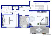 Grundrissbeispiel - 2 Zimmer Etagenwohnung in Sandhausen