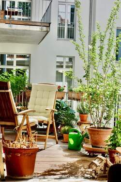 Gemütlicher Sonnenbalkon - 