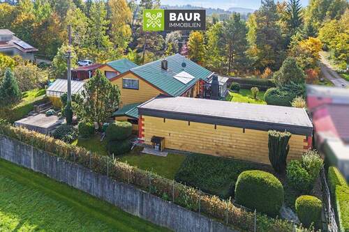 Luftbild - 6 Zimmer Einfamilienhaus in Baindt