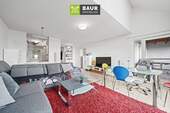 Wohnzimmer - Etagenwohnung mit 89,00 m&sup2; in Friedrichshafen zum Kaufen