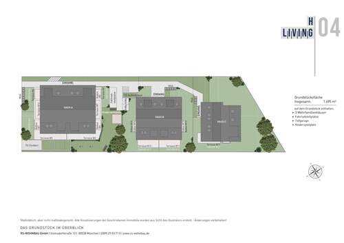 Grundstück-im-Überblick - Etagenwohnung mit 65,00 m&sup2; in München zum Kaufen