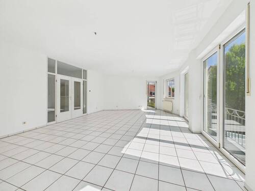 Wohnzimmer - Etagenwohnung mit 105,80 m&sup2; in Schwerte zum Kaufen