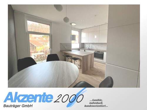 Küche/Esszimmer - Charmante 4-Zimmer-Wohnung im Stadtkern von Lindenfels - neu saniert