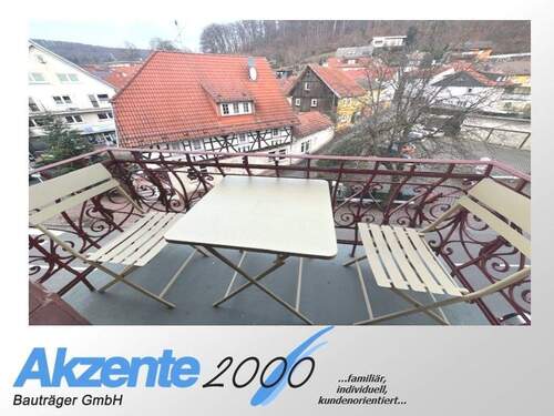 Balkon 1 - 4 Zimmer Etagenwohnung in Lindenfels