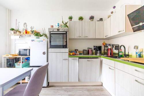 Küche - Etagenwohnung mit 66,30 m&sup2; in Schwerin zum Kaufen