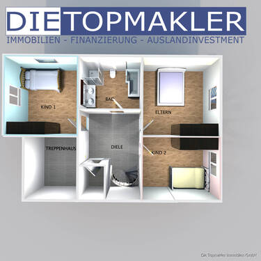 Erdgeschoss Wohnung Maisonette - 