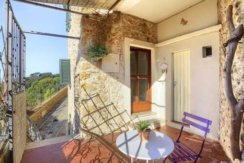 Bild 1 - Casale Marittimo ! Wunderschönes Dorfhaus mit Meerblick I Immobilie Toskana