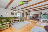 Wohnzimmer EG - 6 Zimmer Einfamilienhaus in Bodnegg