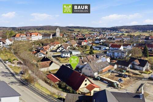 Luftbild - 5 Zimmer Bauernhaus, Landhaus in Bingen