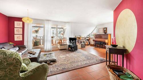 6. OG Wohnzimmer 1 - Etagenwohnung mit 113,50 m&sup2; in Remshalden zum Kaufen