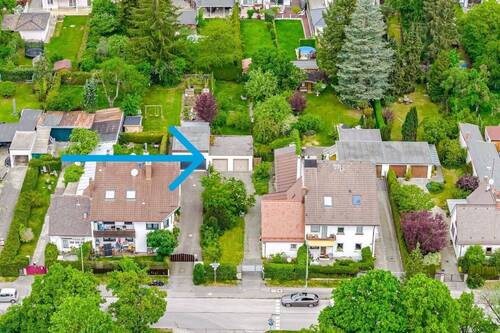 Nachbarbebauung - Attraktives Wohnbaugrundstück in begehrter Münchner Lage mit Entwicklungspotenzial