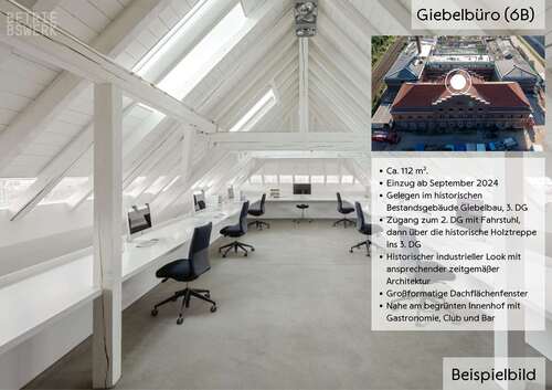 Giebelbüro Lage ME 6B - Büro in Heidelberg