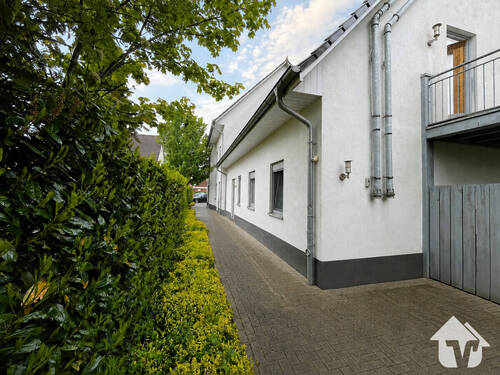 Ansicht vom Garten aus - 3 Zimmer Etagenwohnung in Vechta
