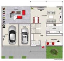 Lahr, Hugsweier - Familienfreundliches Architektenhaus mit viel Raum für Kreativität!