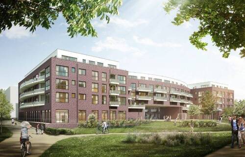 Bild 1 - 2 Zimmer Wohnung im 'Rundling in Norderstedt-Mitte'