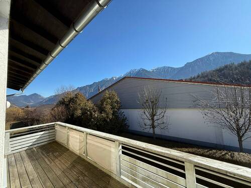 Balkon mit Bergblick - 