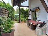 teilüberdachte Terrasse - 
