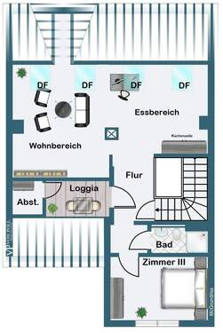 Dachgeschoss - 