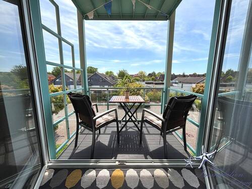 Sonniger Balkon - Ihr Rückzugsort am Meer - Charmante ETW mit sonnigem Balkon direkt an der Ostsee in Stein